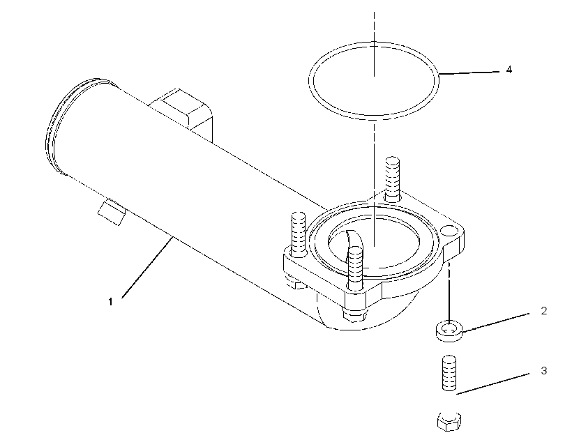 TUBE GP-HYDRAULIC 2455220 CAT