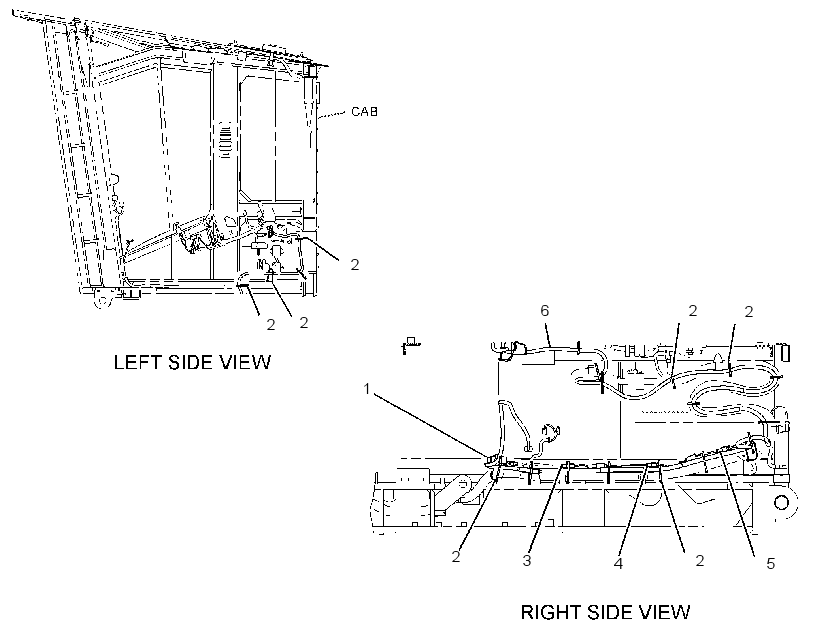 WIRING GP-CAB RISER 2911030 CAT