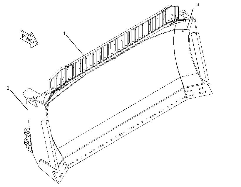 BLADE AS-SEMI-UNIVERSAL 1362750 CAT