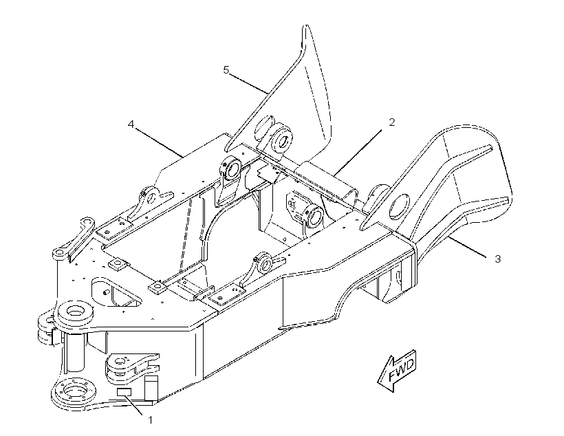 FRAME AS-GRAPPLE 2511329 CAT