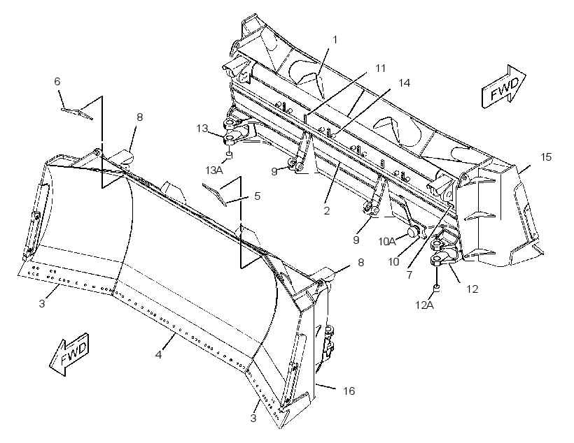BLADE AS-UNIVERSAL 2684145 CAT