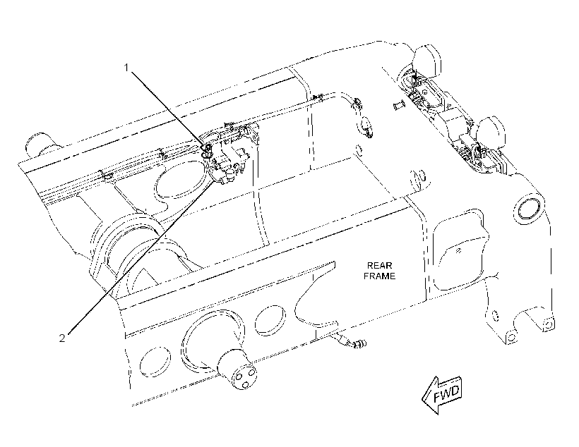 Проводка освещения 2546749 CAT