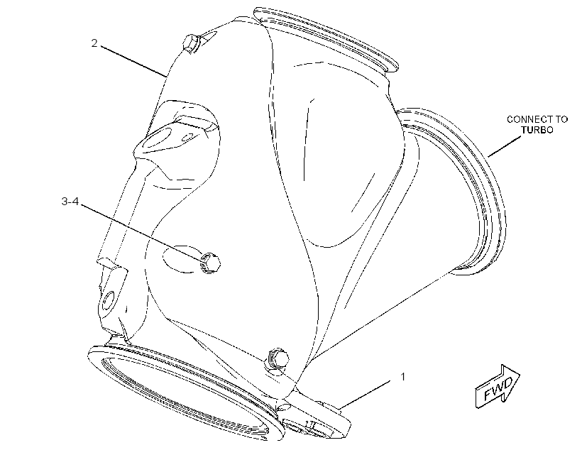 BODY GP-COMBUSTION 2820265 CAT