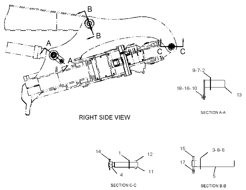 MOUNTING GP-HEEL 2600262 CAT