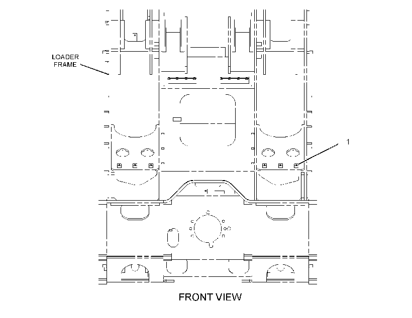 HARDWARE GP-LOADER FRAME 2802261 CAT