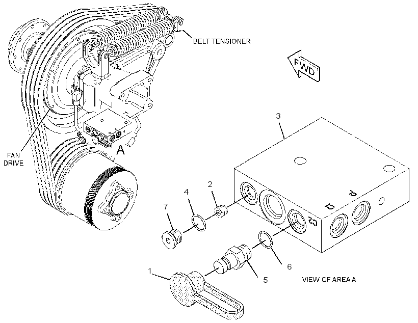 MANIFOLD GP-HYDRAULIC 2676712 CAT