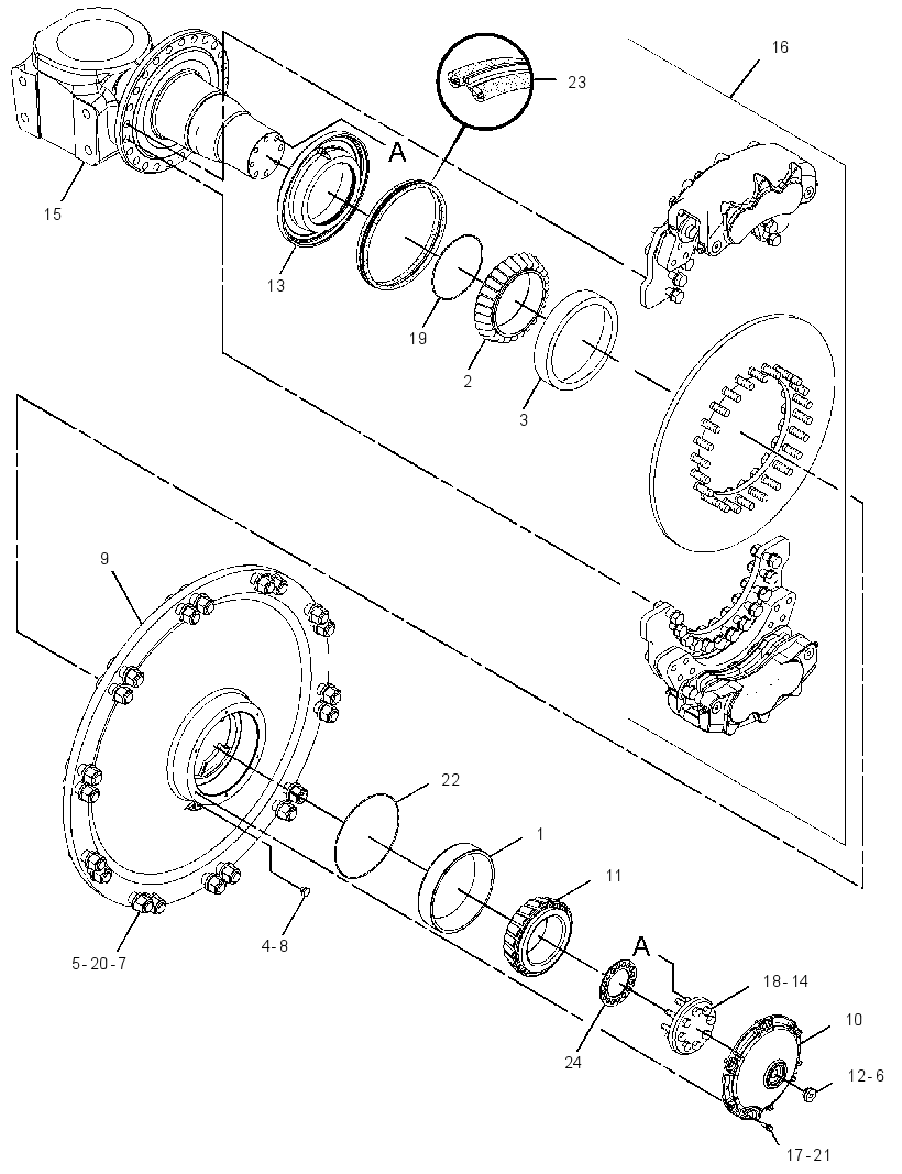 WHEEL GP-FRONT 2435552 CAT