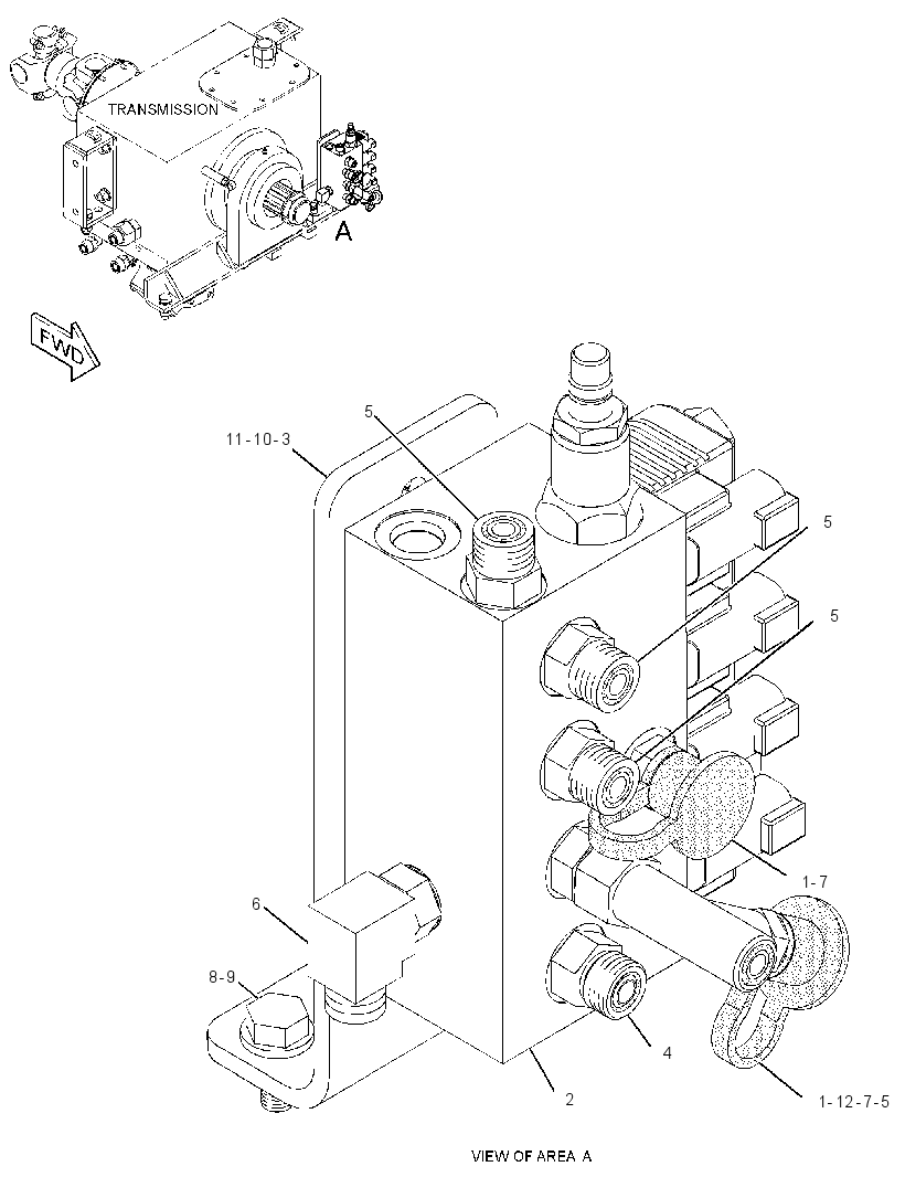 MANIFOLD & MTG GP-CONTROL 2541556 CAT