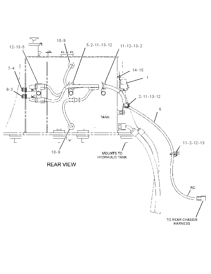 WIRING GP-OIL RENEWAL SYSTEM 2790189 CAT