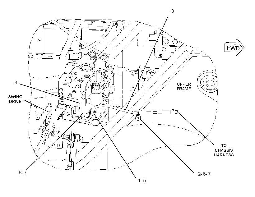 WIRING GP-FINE SWING 2677767 CAT