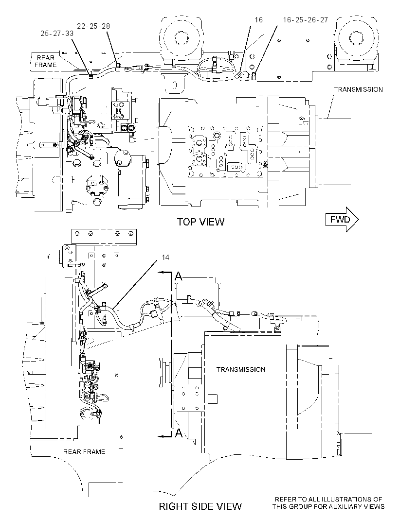 WIRING GP-POWER TRAIN 2275373 CAT