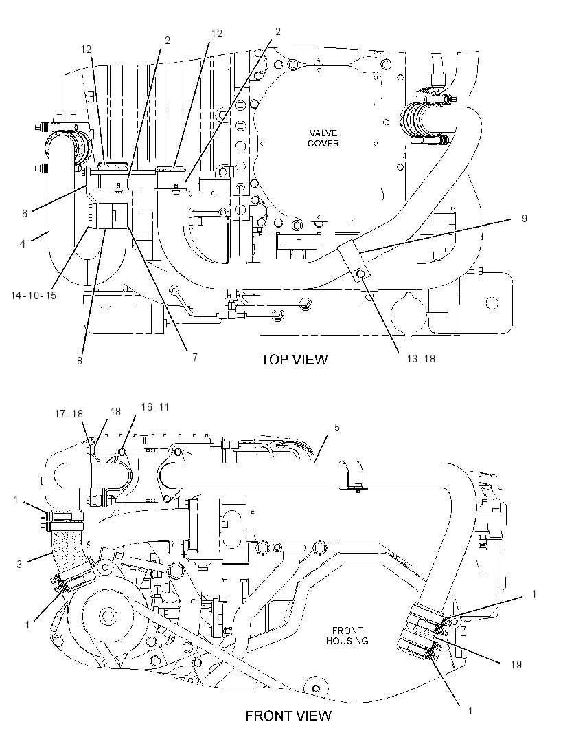LINES GP-AUXILIARY SEA WATER 2501777 CAT