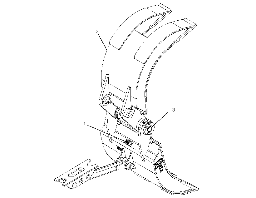 GRAPPLE AR-MECHANICAL 2756072 CAT