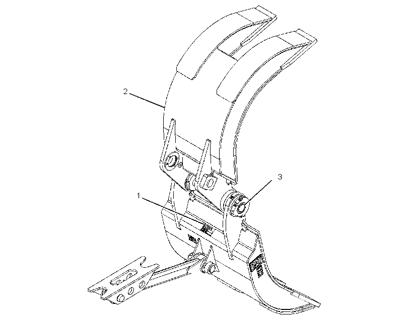 GRAPPLE AR-MECHANICAL 2756073 CAT