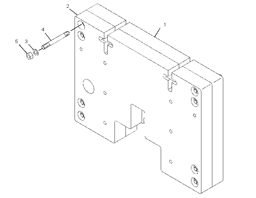 COUNTERWEIGHT GP-REAR 9U9276 CAT