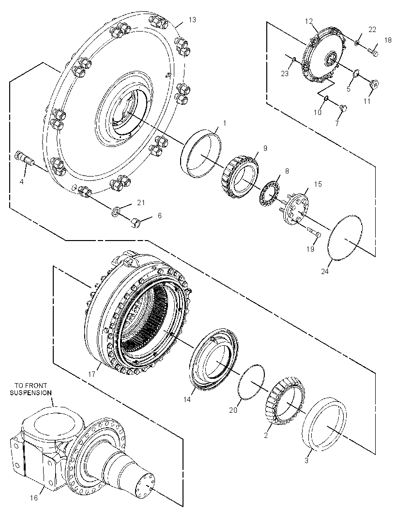 WHEEL GP-FRONT 2612356 CAT