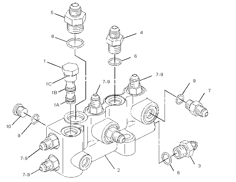 MANIFOLD GP-EXHAUST COMBUSTION 2903405 CAT