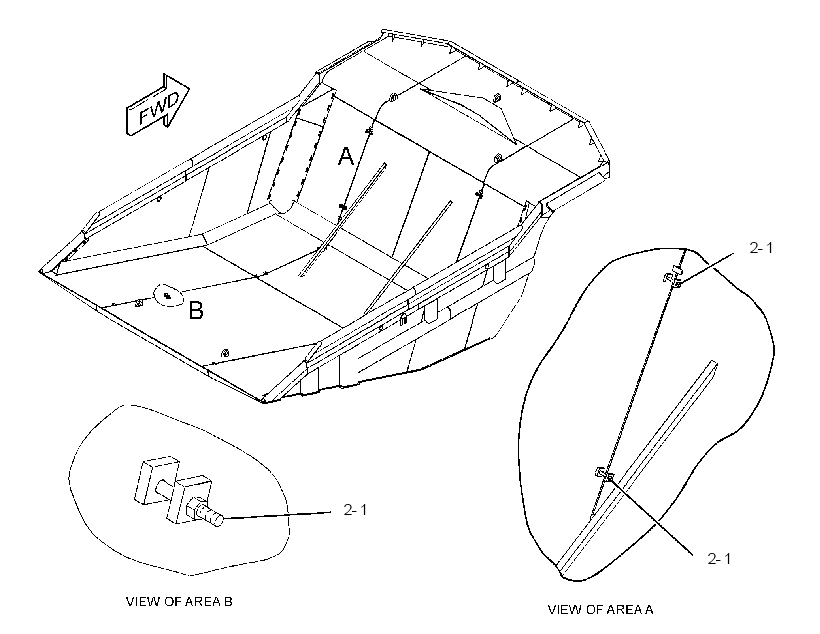 BODY & CANOPY AS 2707643 CAT