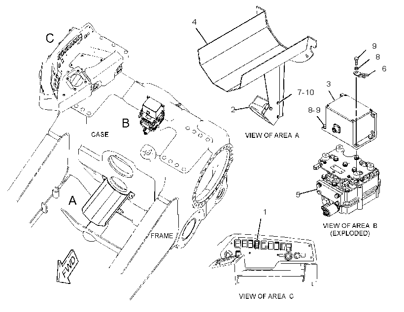 SENSOR & MTG GP-GRADE 2547394 CAT
