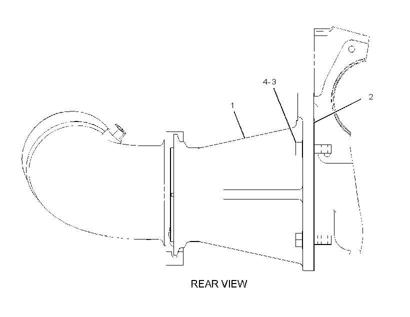 ADAPTER GP-AIR INLET 2858820 CAT