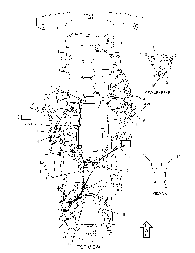 LINES GP-PRESSURE TEST 2513503 CAT