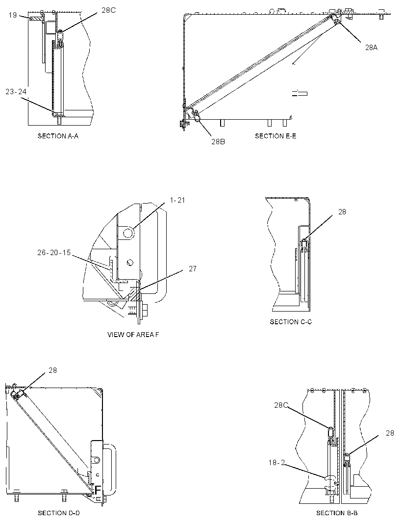 BATTERY DOOR GROUP 2355341 CAT