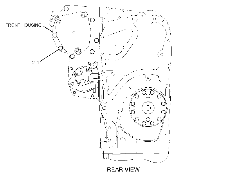 FASTENER GP-FRONT COVER 2826846 CAT