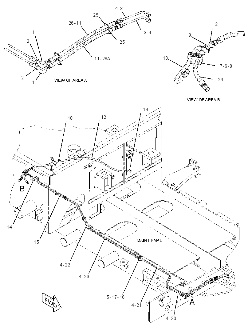 LINES GP-TRUCK HITCH 2577307 CAT