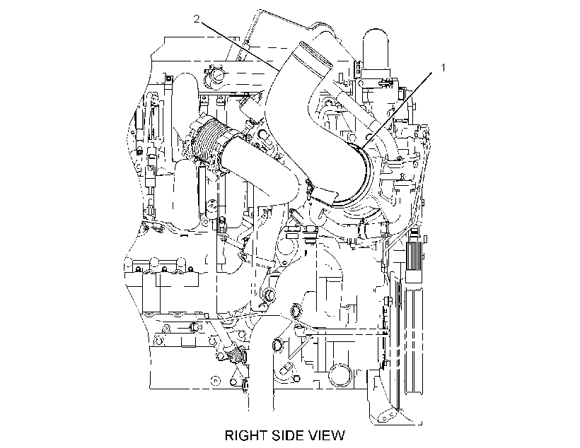 ELBOW GP-PRECOOLER 2860835 CAT