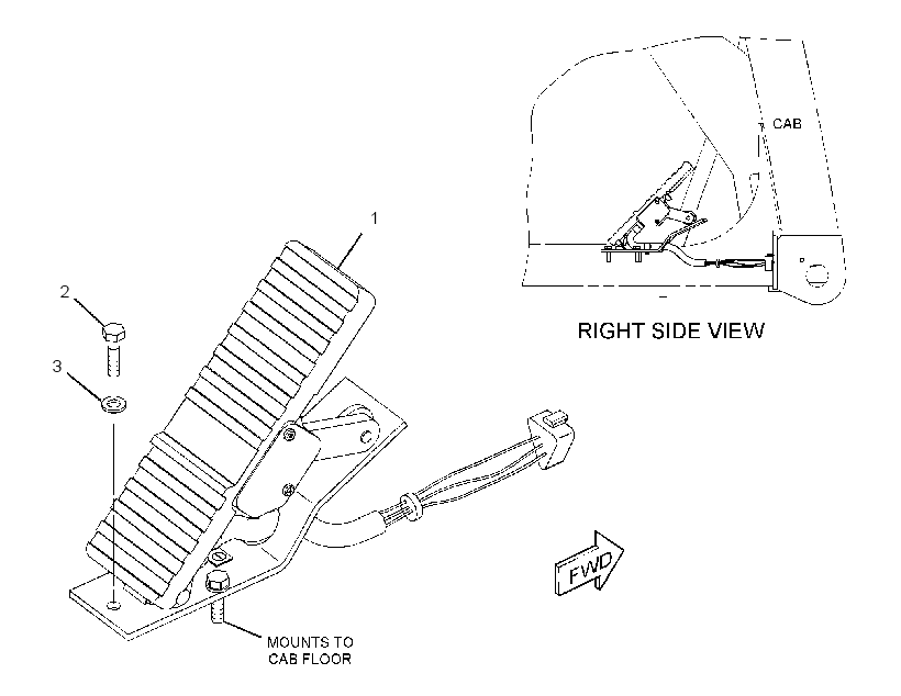 CONTROL GP-ACCELERATION 2402160 CAT