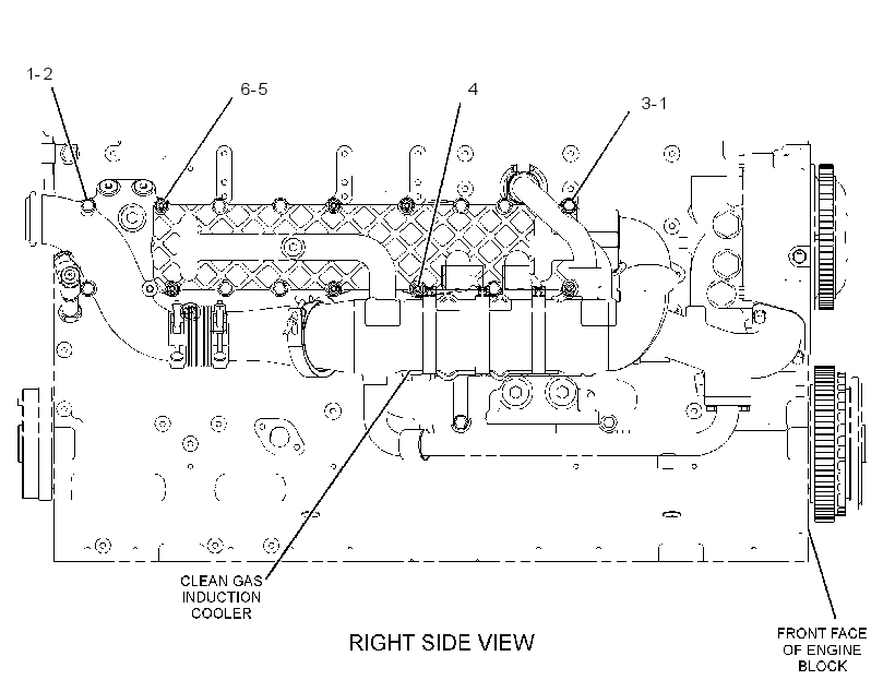 FASTENER GP-OIL COOLER 2748001 CAT