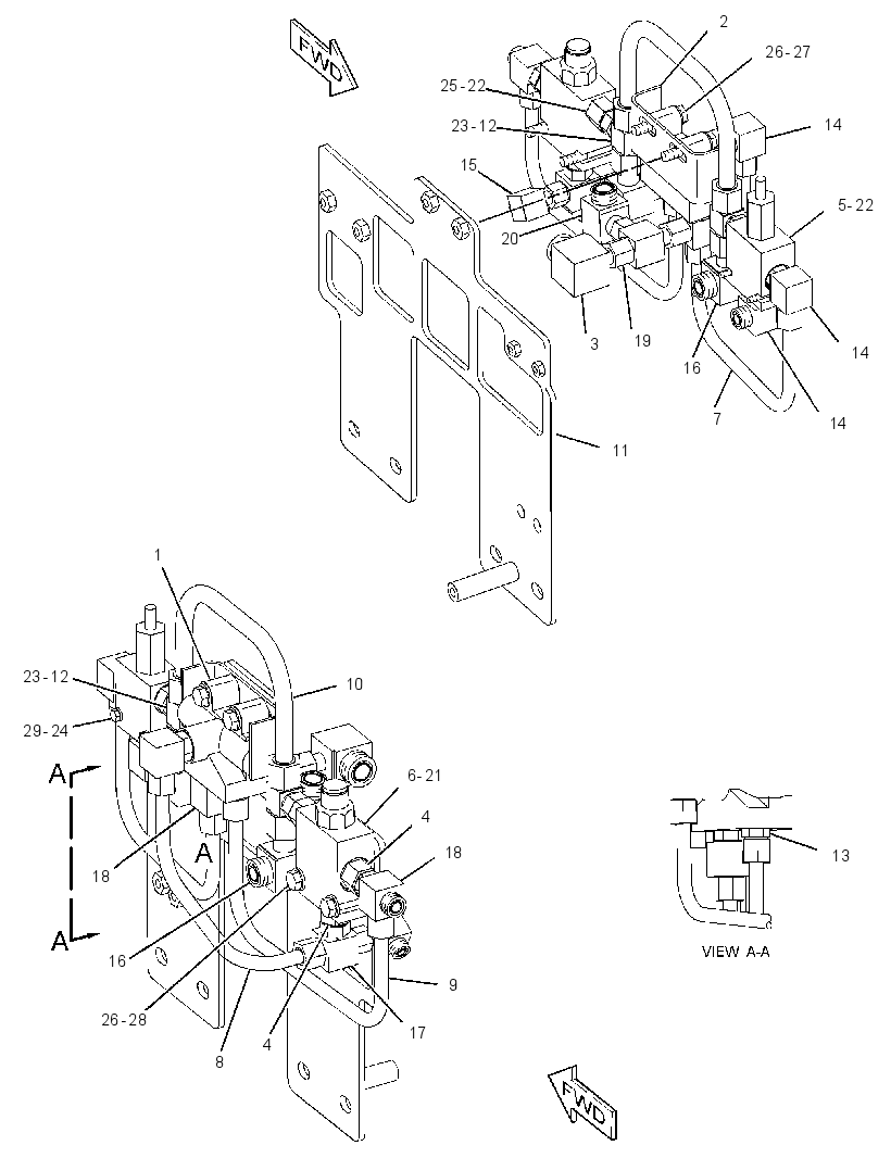 VALVE GP-BRAKE 2666775 CAT