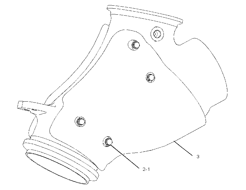 BODY GP-COMBUSTION 2892848 CAT