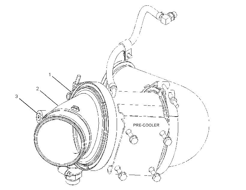 ELBOW GP-PRECOOLER 2687929 CAT