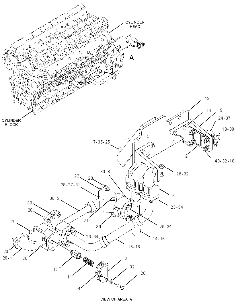 LINES GP-ENGINE OIL FILTER 2310211 CAT