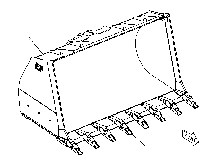BUCKET GP-PENETRATION 1468073 CAT
