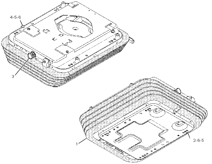 KIT-SEAT SUSPENSION 2844486 CAT