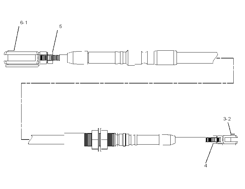CABLE GP-GOVERNOR CONTROL 2185566 CAT