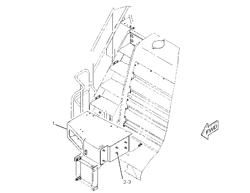 SUPPORT GP-PLATFORM 2807920 CAT