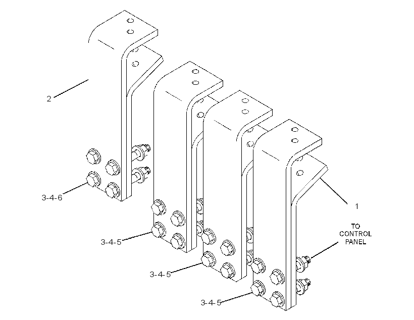 MOUNTING GP-TERMINAL STRIP 2810493 CAT
