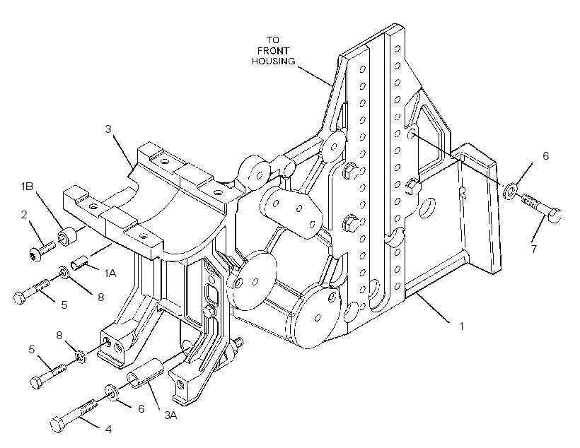 MOUNTING GP-FAN 2813422 CAT
