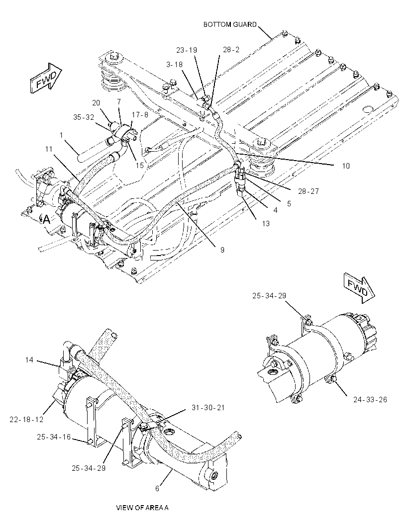 PUMP & LINES GP 2280007 CAT