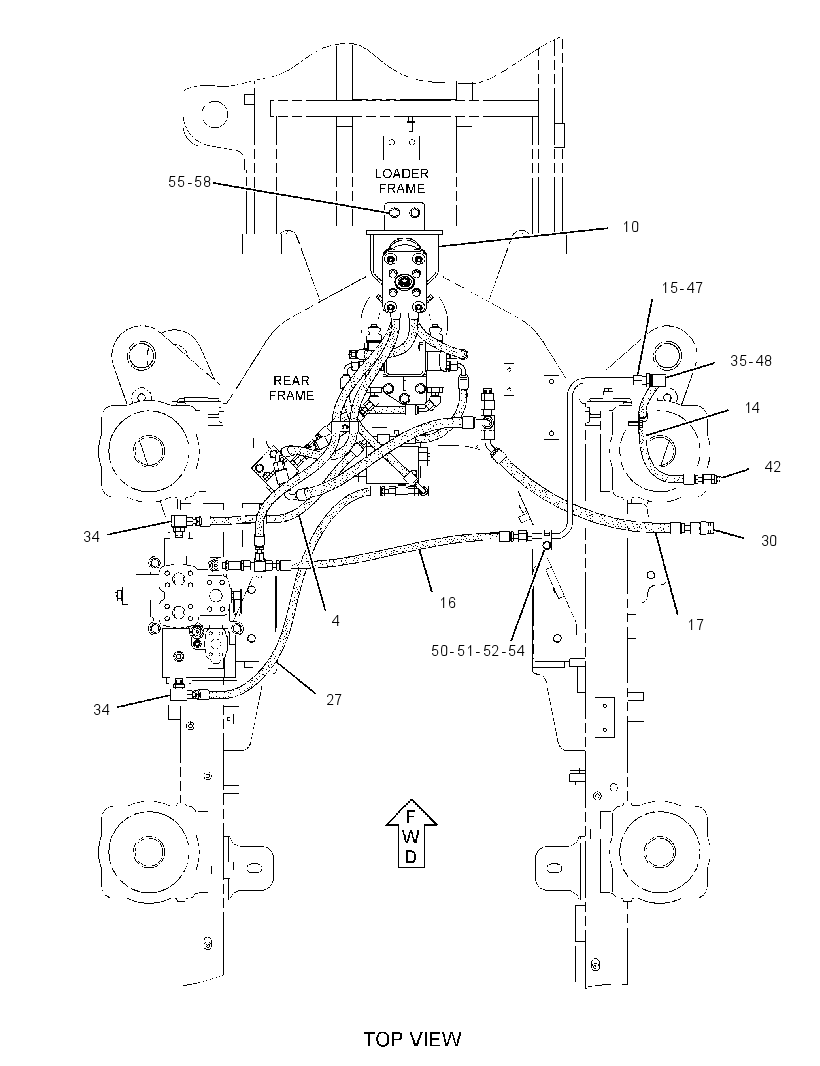LINES GP-STEERING NEUTRALIZER 2782333 CAT