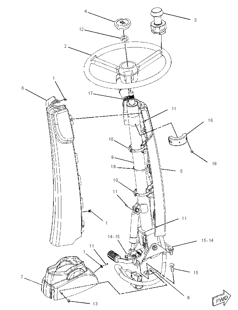 STEERING GP-HYDRAULIC 2509606 CAT