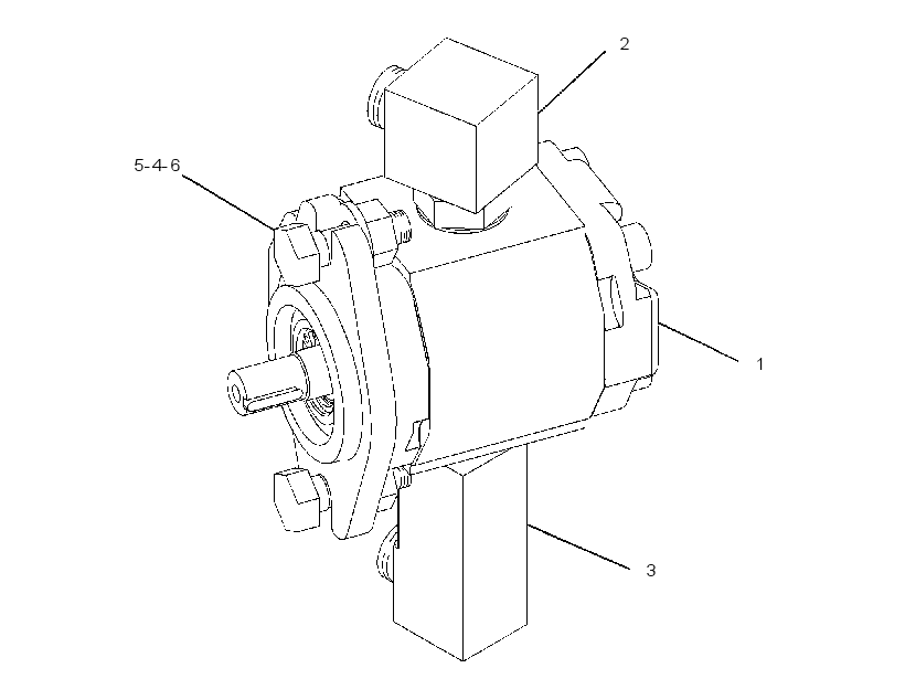 MOTOR & MTG GP-VENTILATION 2676648 CAT
