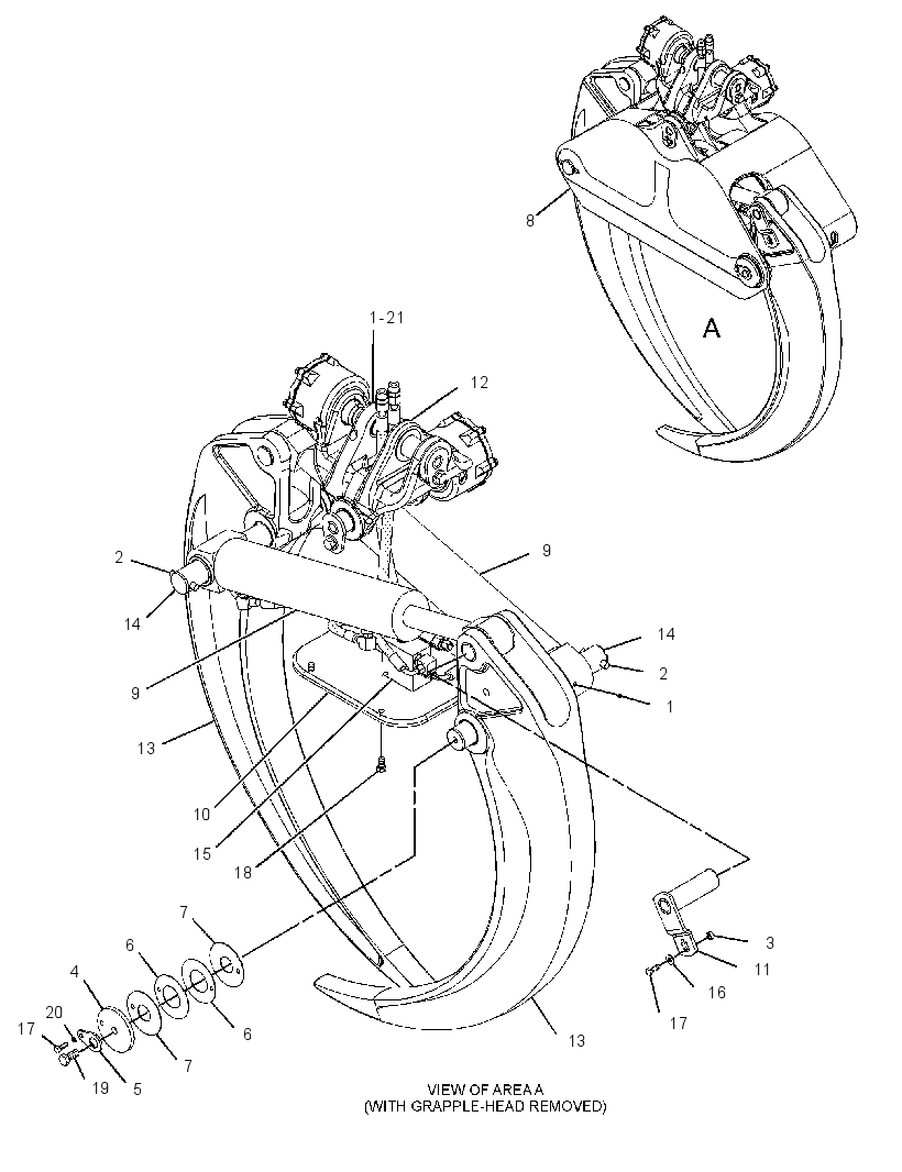 HEAD GP-GRAPPLE 2243314 CAT