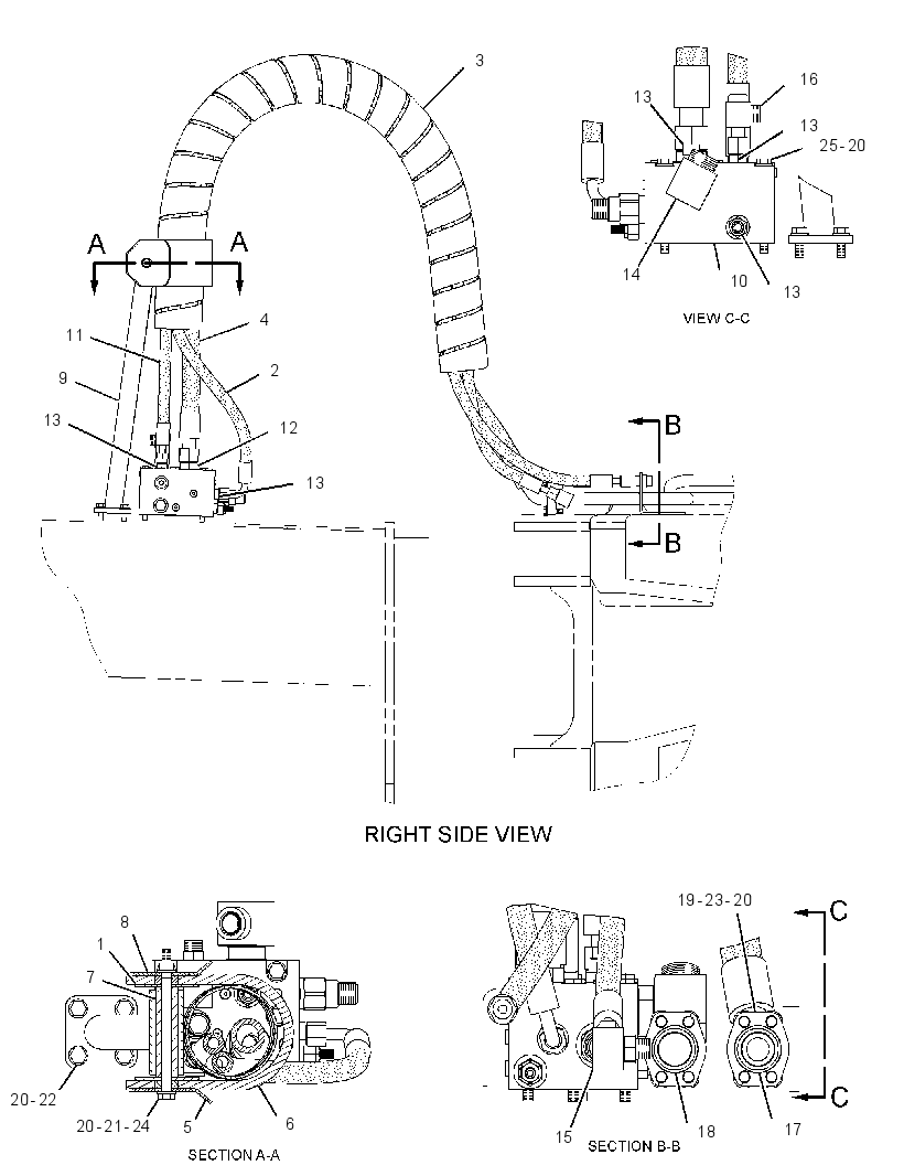 LINES GP-EJECTOR 2517396 CAT