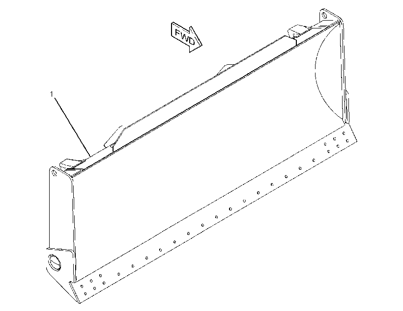 BLADE AS-STRAIGHT 2259317 CAT