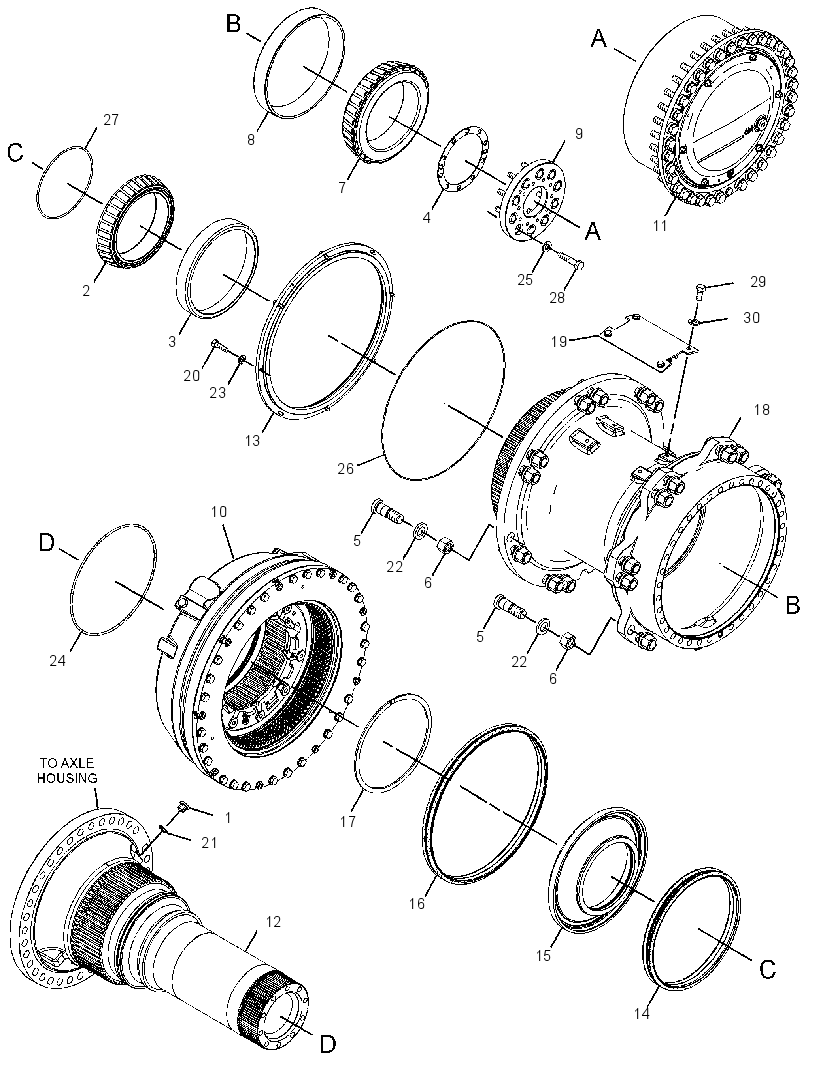 WHEEL GP-REAR 2475520 CAT