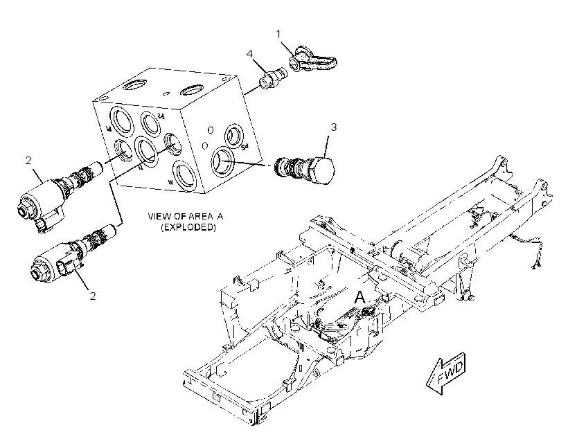 VALVE & MTG GP-BRAKE 2611316 CAT